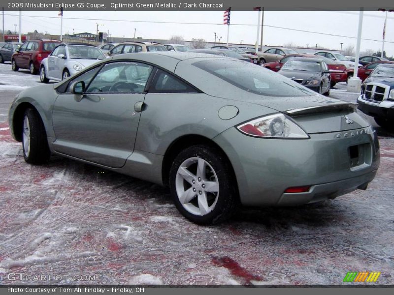 Optimist Green Metallic / Dark Charcoal 2008 Mitsubishi Eclipse GS Coupe