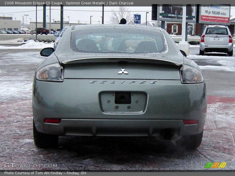 Optimist Green Metallic / Dark Charcoal 2008 Mitsubishi Eclipse GS Coupe