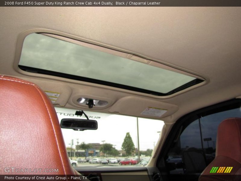 Black / Chaparral Leather 2008 Ford F450 Super Duty King Ranch Crew Cab 4x4 Dually