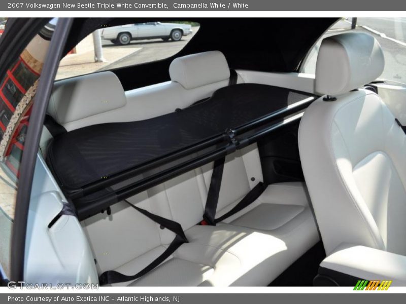 Campanella White / White 2007 Volkswagen New Beetle Triple White Convertible