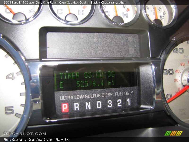 Black / Chaparral Leather 2008 Ford F450 Super Duty King Ranch Crew Cab 4x4 Dually