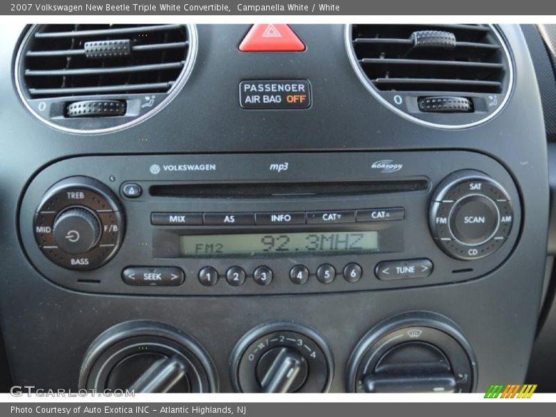 Campanella White / White 2007 Volkswagen New Beetle Triple White Convertible