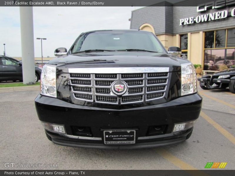 Black Raven / Ebony/Ebony 2007 Cadillac Escalade AWD