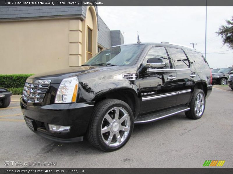 Black Raven / Ebony/Ebony 2007 Cadillac Escalade AWD
