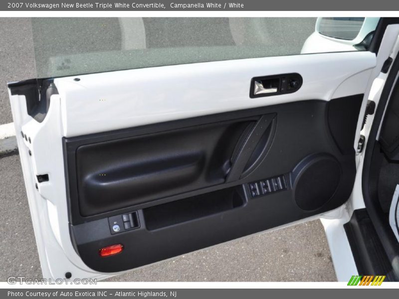 Campanella White / White 2007 Volkswagen New Beetle Triple White Convertible