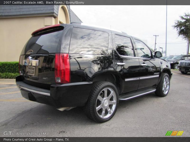 Black Raven / Ebony/Ebony 2007 Cadillac Escalade AWD