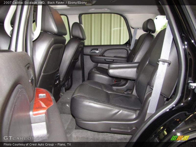 Black Raven / Ebony/Ebony 2007 Cadillac Escalade AWD