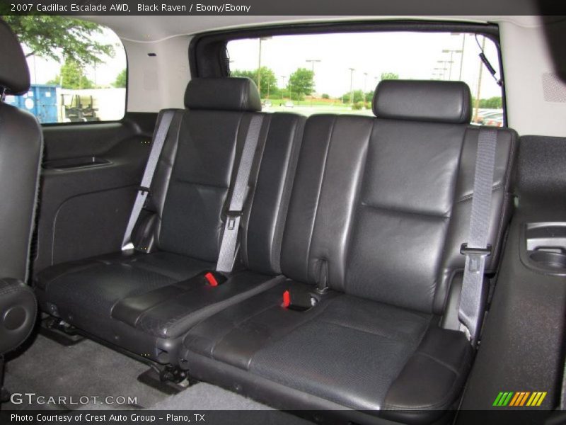 Black Raven / Ebony/Ebony 2007 Cadillac Escalade AWD