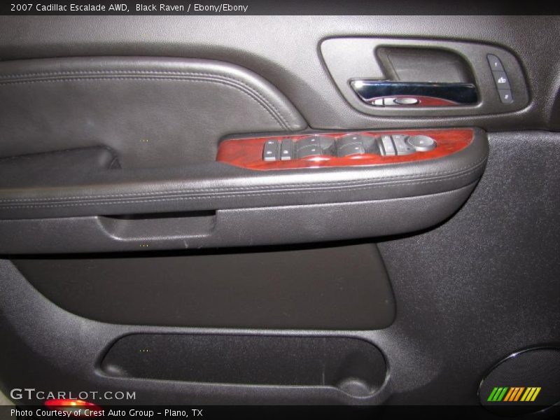 Black Raven / Ebony/Ebony 2007 Cadillac Escalade AWD