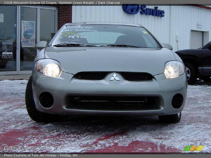 Optimist Green Metallic / Dark Charcoal 2008 Mitsubishi Eclipse GS Coupe