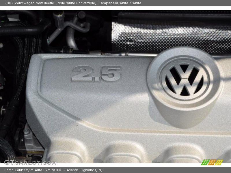 Campanella White / White 2007 Volkswagen New Beetle Triple White Convertible