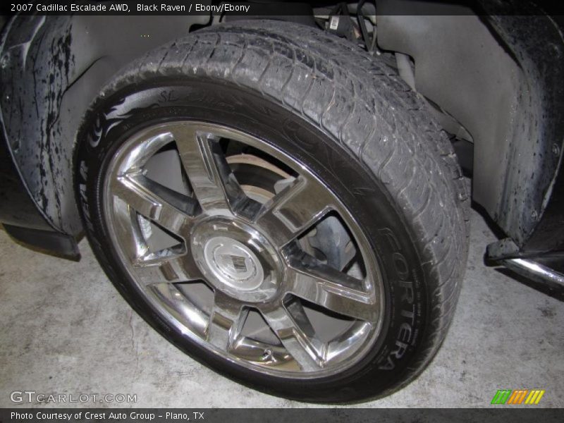 Black Raven / Ebony/Ebony 2007 Cadillac Escalade AWD