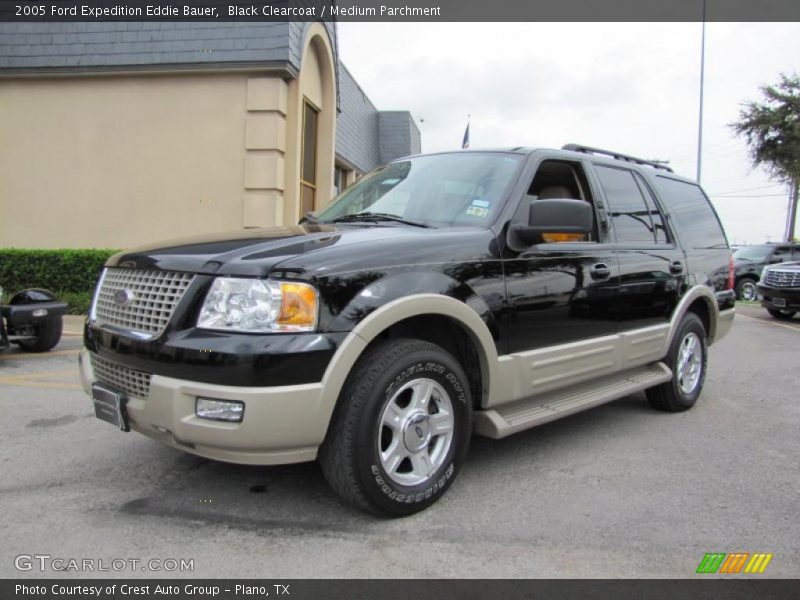 Black Clearcoat / Medium Parchment 2005 Ford Expedition Eddie Bauer