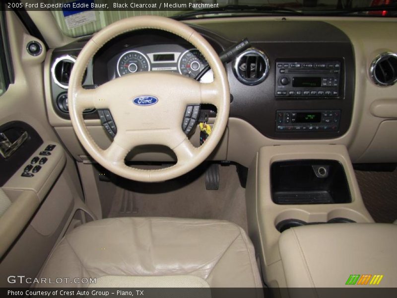 Black Clearcoat / Medium Parchment 2005 Ford Expedition Eddie Bauer