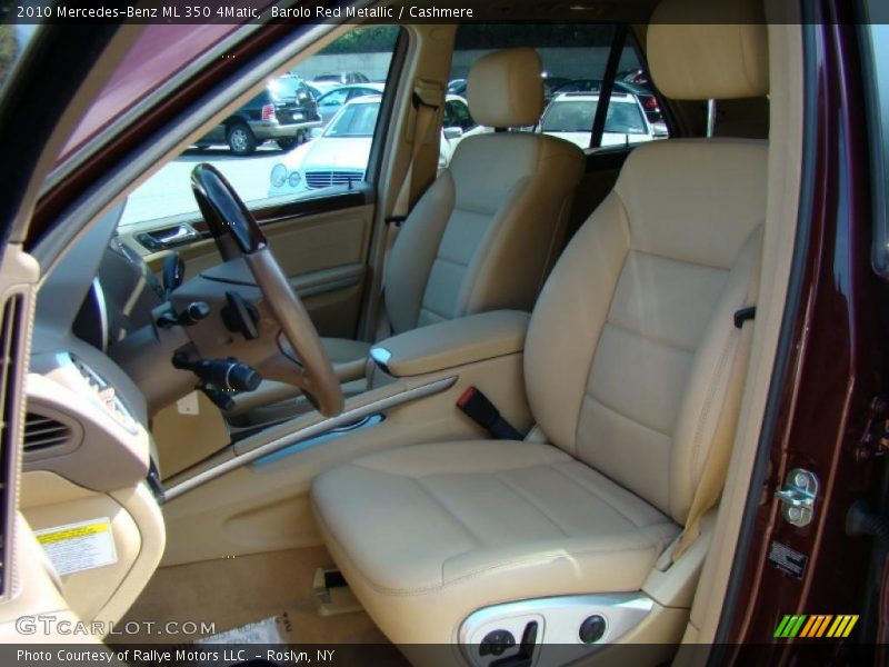 Barolo Red Metallic / Cashmere 2010 Mercedes-Benz ML 350 4Matic