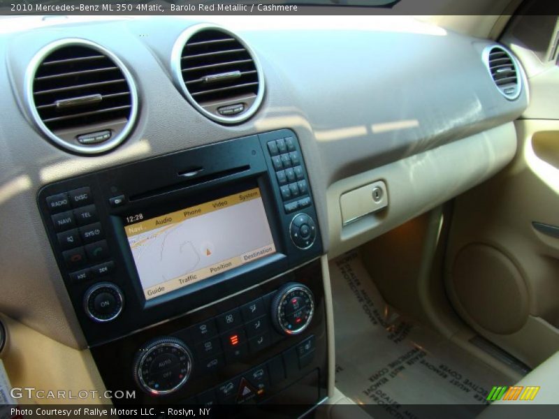 Barolo Red Metallic / Cashmere 2010 Mercedes-Benz ML 350 4Matic