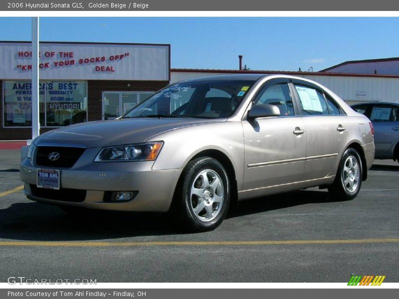 Golden Beige / Beige 2006 Hyundai Sonata GLS