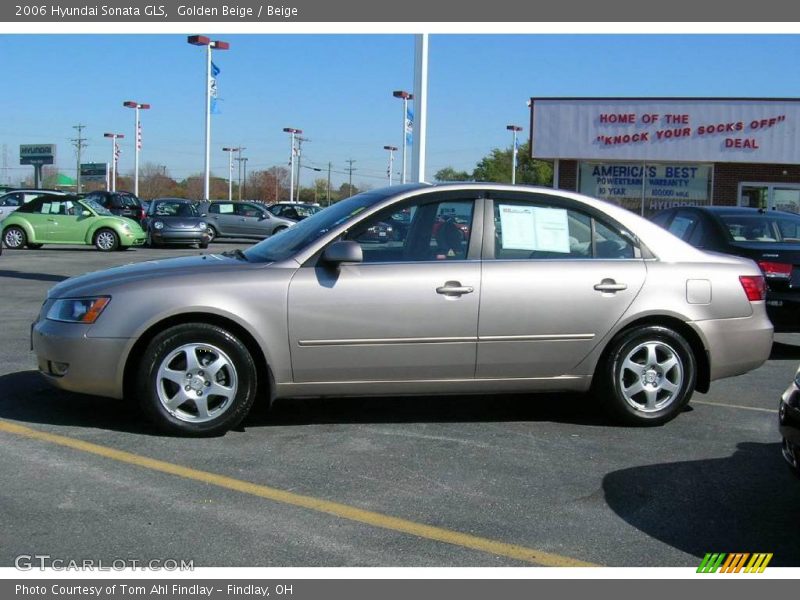 Golden Beige / Beige 2006 Hyundai Sonata GLS