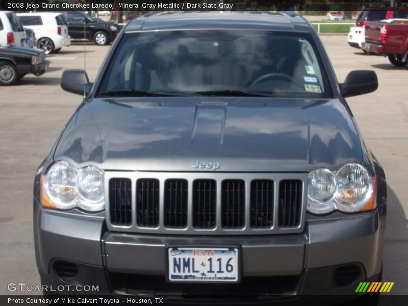 Mineral Gray Metallic / Dark Slate Gray 2008 Jeep Grand Cherokee Laredo