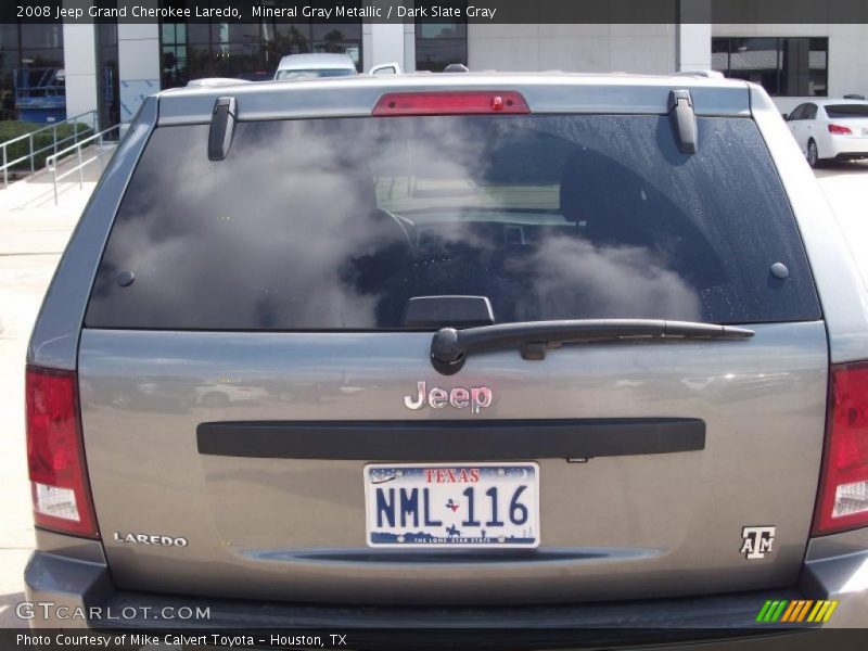 Mineral Gray Metallic / Dark Slate Gray 2008 Jeep Grand Cherokee Laredo