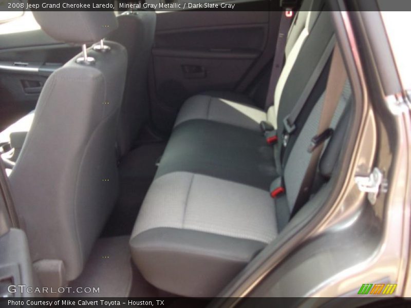 Mineral Gray Metallic / Dark Slate Gray 2008 Jeep Grand Cherokee Laredo