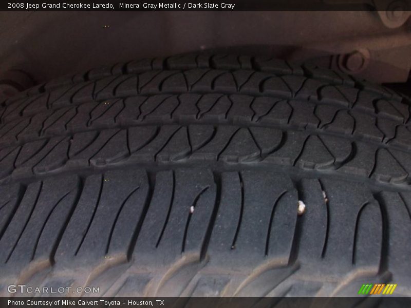 Mineral Gray Metallic / Dark Slate Gray 2008 Jeep Grand Cherokee Laredo