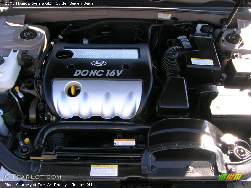 Golden Beige / Beige 2006 Hyundai Sonata GLS