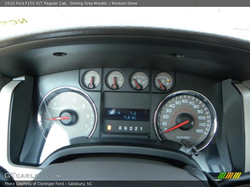 Sterling Grey Metallic / Medium Stone 2010 Ford F150 XLT Regular Cab