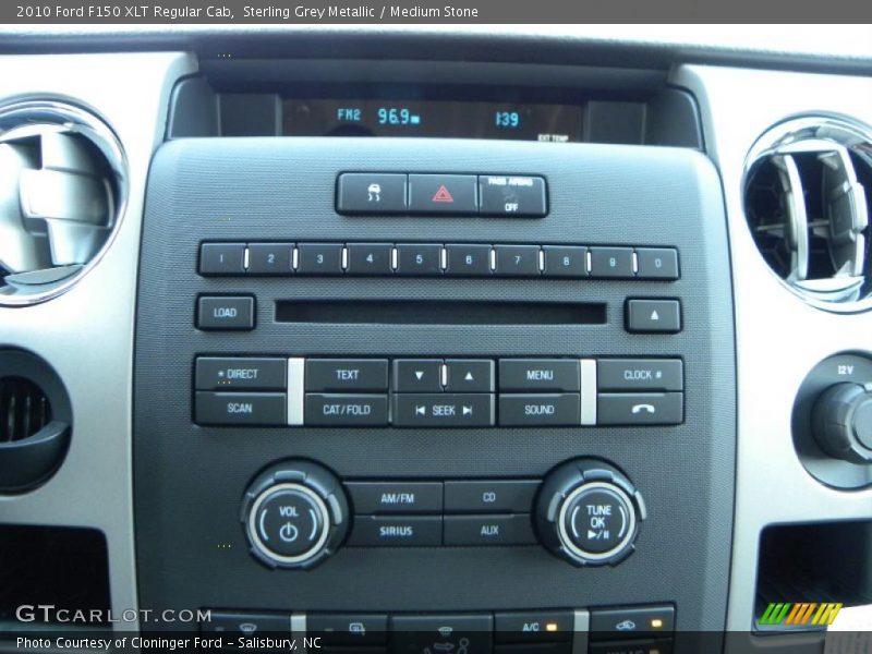 Sterling Grey Metallic / Medium Stone 2010 Ford F150 XLT Regular Cab