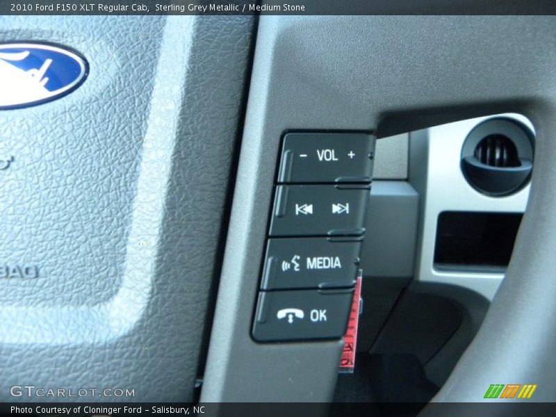 Sterling Grey Metallic / Medium Stone 2010 Ford F150 XLT Regular Cab