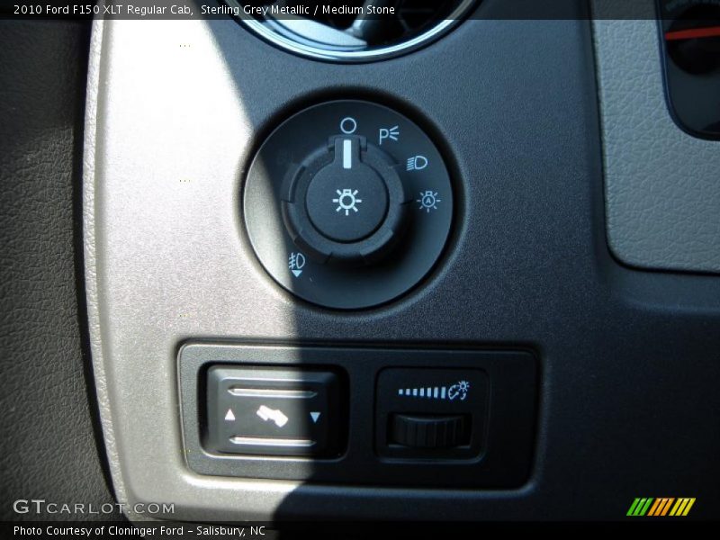 Sterling Grey Metallic / Medium Stone 2010 Ford F150 XLT Regular Cab