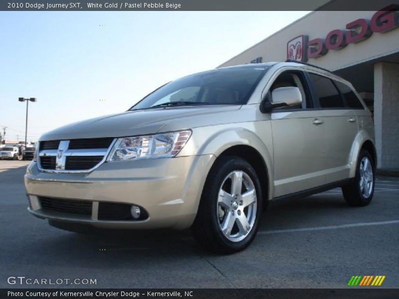 White Gold / Pastel Pebble Beige 2010 Dodge Journey SXT