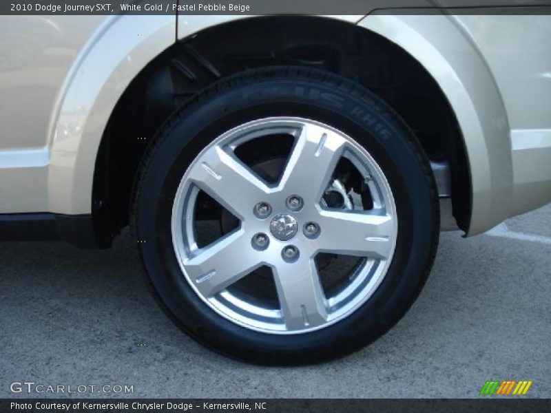 White Gold / Pastel Pebble Beige 2010 Dodge Journey SXT
