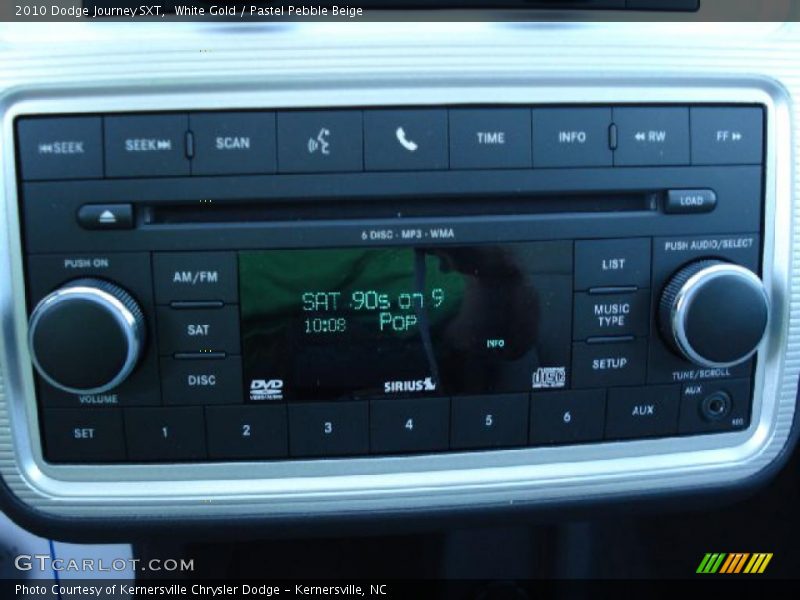 White Gold / Pastel Pebble Beige 2010 Dodge Journey SXT