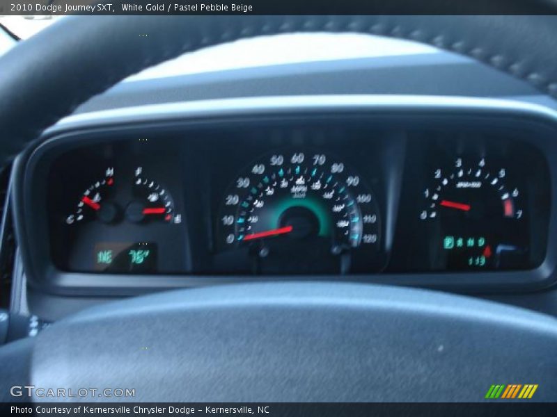 White Gold / Pastel Pebble Beige 2010 Dodge Journey SXT