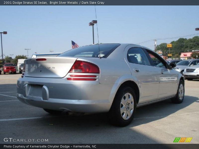 Bright Silver Metallic / Dark Slate Gray 2001 Dodge Stratus SE Sedan