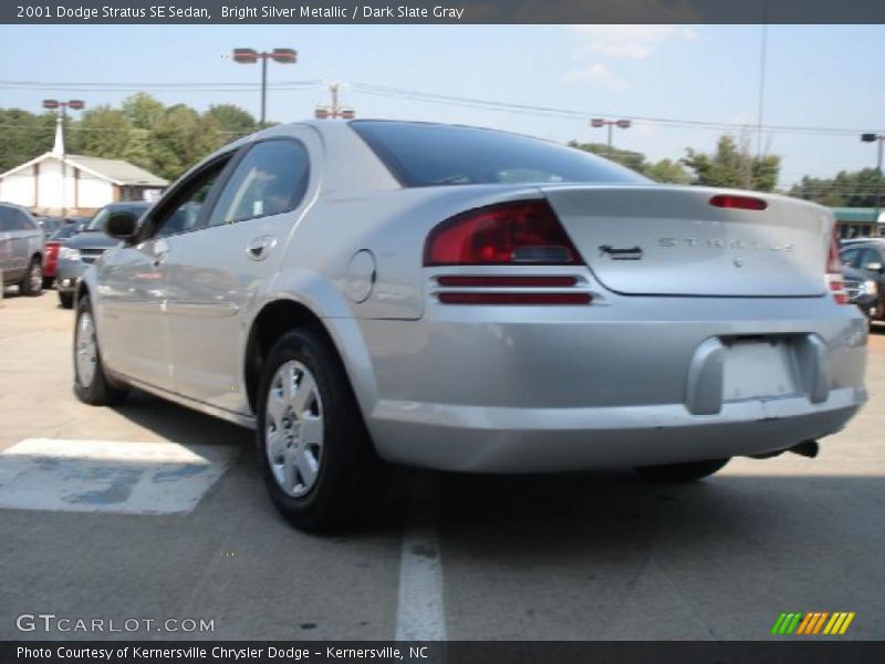 Bright Silver Metallic / Dark Slate Gray 2001 Dodge Stratus SE Sedan