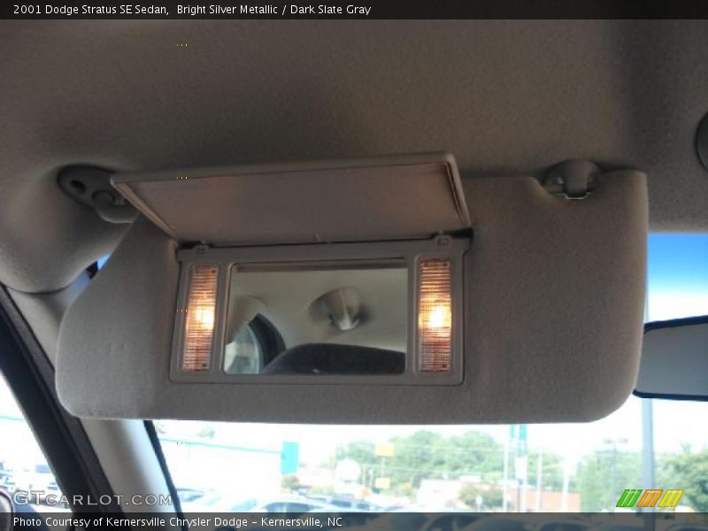 Bright Silver Metallic / Dark Slate Gray 2001 Dodge Stratus SE Sedan
