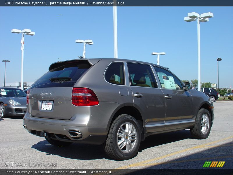 Jarama Beige Metallic / Havanna/Sand Beige 2008 Porsche Cayenne S