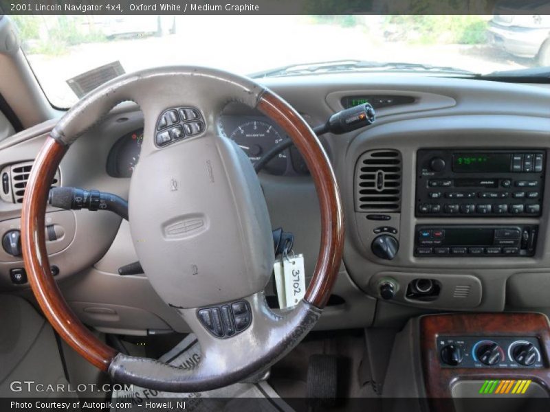 Oxford White / Medium Graphite 2001 Lincoln Navigator 4x4