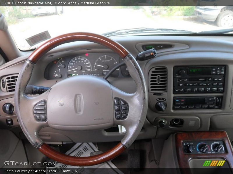 Oxford White / Medium Graphite 2001 Lincoln Navigator 4x4