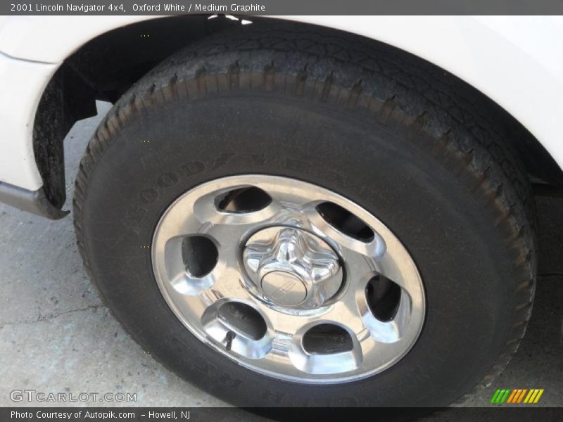 Oxford White / Medium Graphite 2001 Lincoln Navigator 4x4