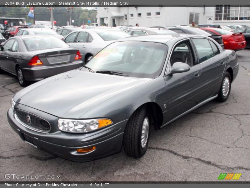 Steelmist Gray Metallic / Medium Gray 2004 Buick LeSabre Custom