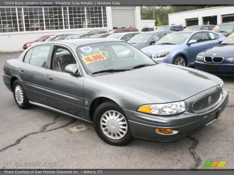 Steelmist Gray Metallic / Medium Gray 2004 Buick LeSabre Custom