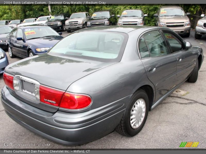 Steelmist Gray Metallic / Medium Gray 2004 Buick LeSabre Custom