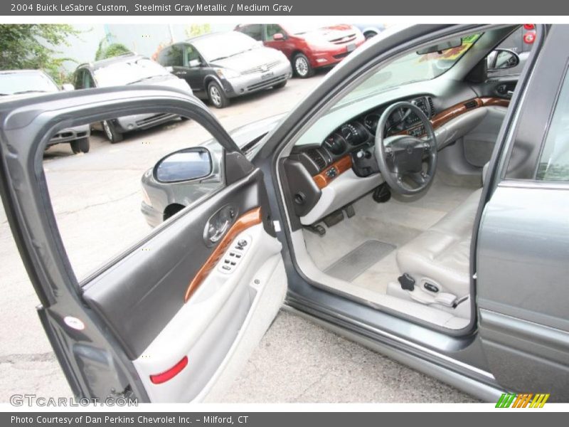 Steelmist Gray Metallic / Medium Gray 2004 Buick LeSabre Custom
