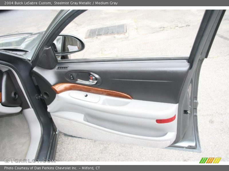 Steelmist Gray Metallic / Medium Gray 2004 Buick LeSabre Custom