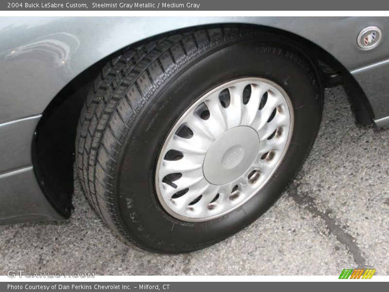 Steelmist Gray Metallic / Medium Gray 2004 Buick LeSabre Custom
