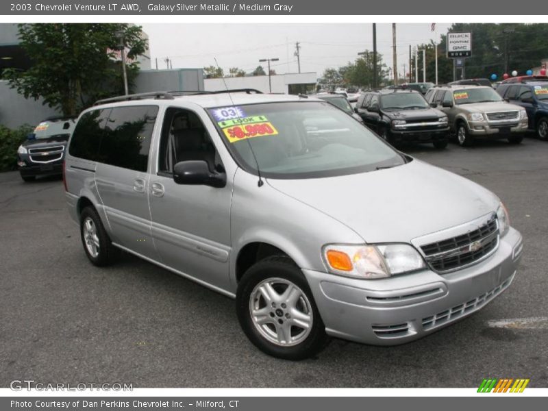 Galaxy Silver Metallic / Medium Gray 2003 Chevrolet Venture LT AWD
