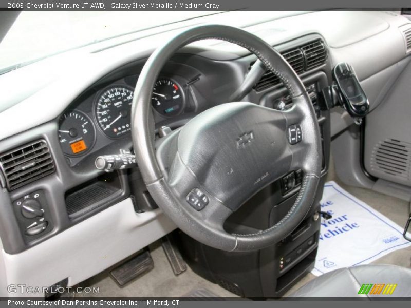 Galaxy Silver Metallic / Medium Gray 2003 Chevrolet Venture LT AWD